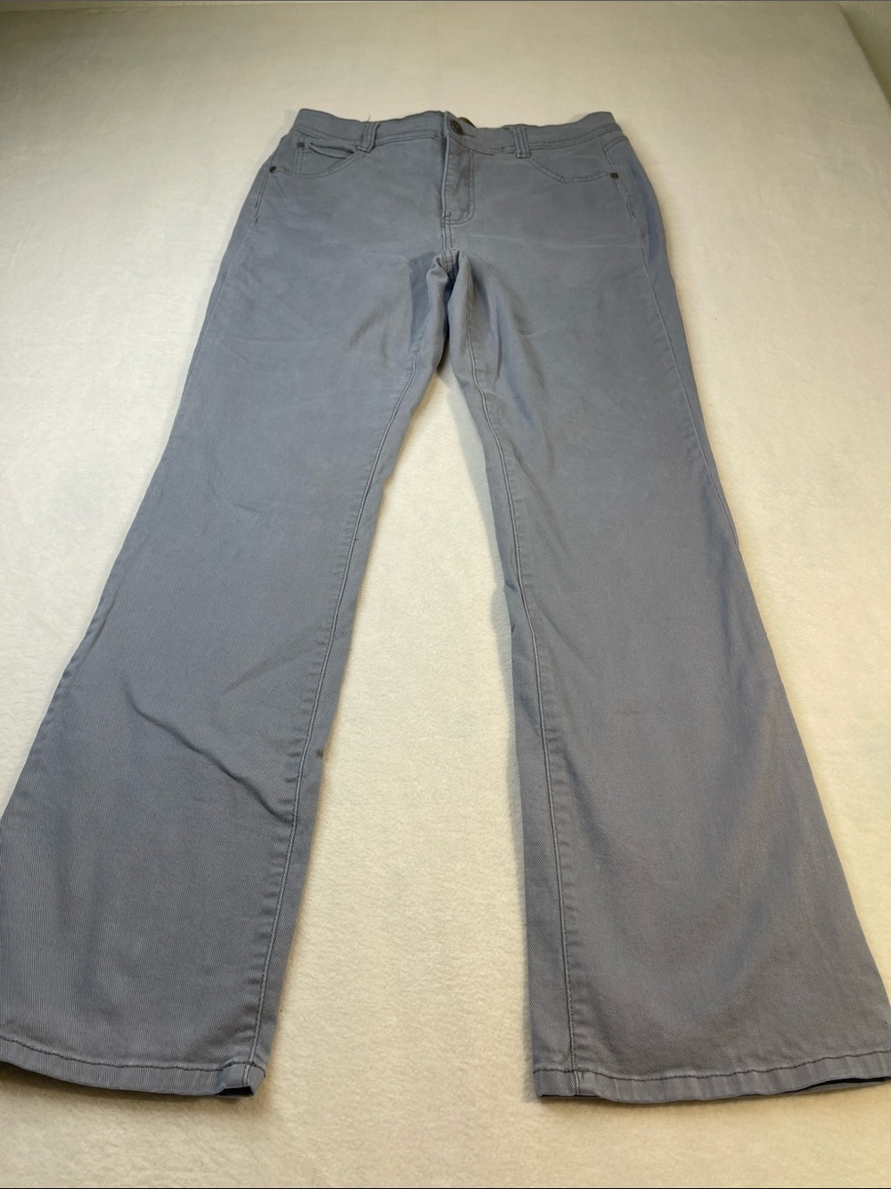 Hannah Women's Slate Gray Flare Jeans WOMENS SIZE 10